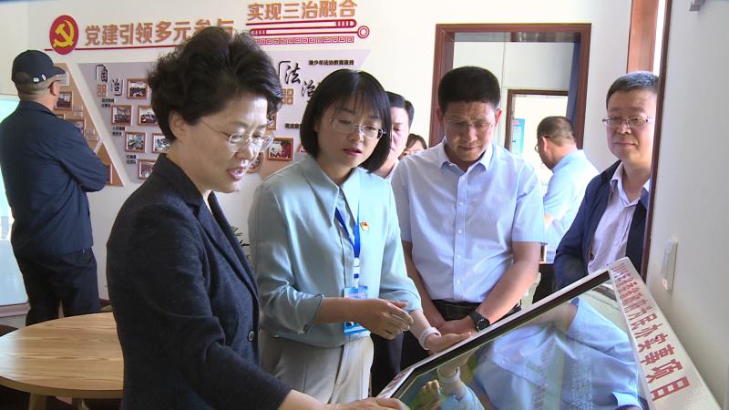 張永霞在調(diào)研基層黨建工作時(shí)強(qiáng)調(diào) 不斷提升基層黨建工作科學(xué)化水平 切實(shí)增強(qiáng)人民群眾的獲得感幸福感安全感