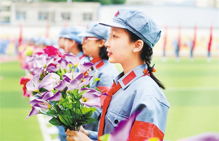 甘肅教育丨“小小軍運(yùn)會” 傳承紅色基因