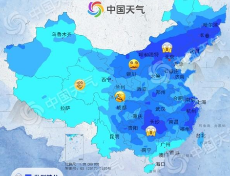 寒潮來了！今明兩天甘肅省大部將降溫6℃至8℃