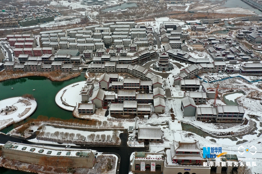 【“飛閱”中國】春雪潤古城