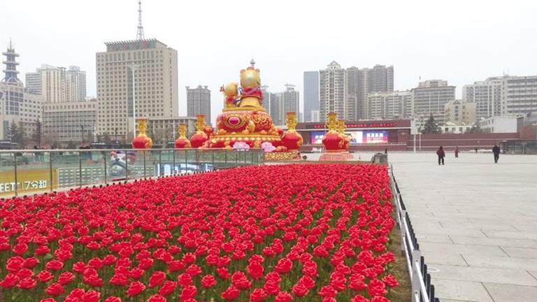 蘭州提升東方紅廣場(chǎng)“顏值”扮靚城市客廳