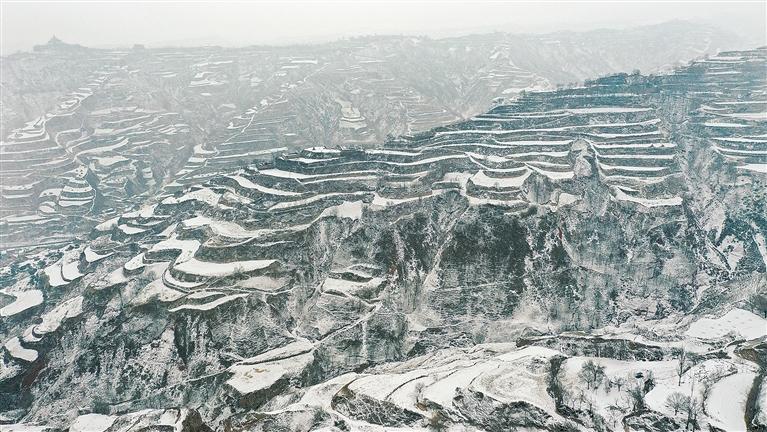 臨夏州多地迎來降雪