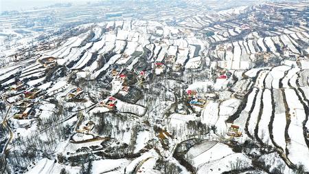 雪潤隴原 風(fēng)景如畫