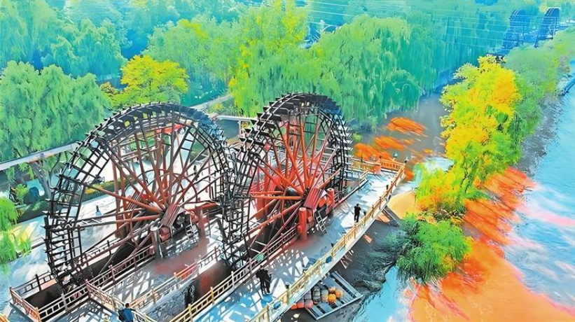 蘭州水車，黃河之畔的美麗風(fēng)景