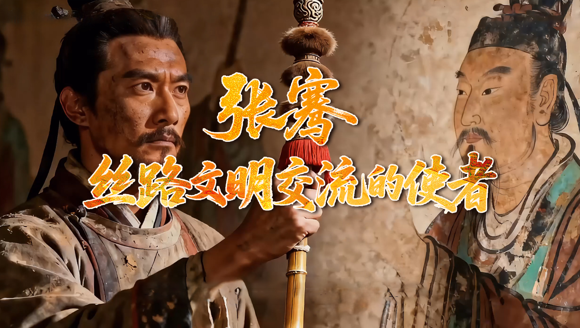 【何以中國·壁畫里的中國】AIGC系列視頻|張騫:絲路文明交流的使者