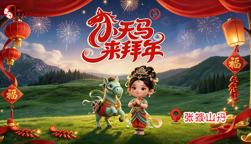 小天馬來(lái)拜年③|河西走廊上胡騰舞的千年召喚