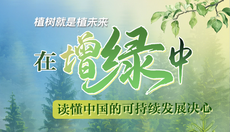 【理響中國(guó) 話隴點(diǎn)睛】植樹(shù)就是植未來(lái)，在增綠中讀懂中國(guó)的可持續(xù)發(fā)展決心