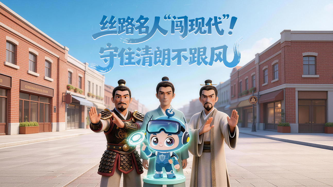 AI短視頻|絲路名人“闖現(xiàn)代”！守住清朗不跟風(fēng)